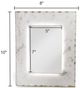 A & B Home Gold/White Marble Photo Frame-1