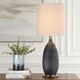 Uttermost® Bower Matte Black Table Lamp-1
