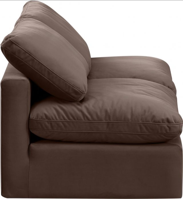 Meridian Furniture Indulge 2-Piece Brown Velvet Sofa-3