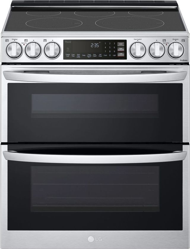 LG 30" PrintProof™ Stainless Steel Slide In Electric Range