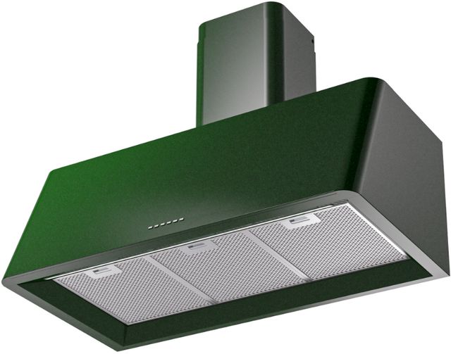 Ilve® Nostalgie II Series 36" Emerald Green Wall Mounted Range Hood-1