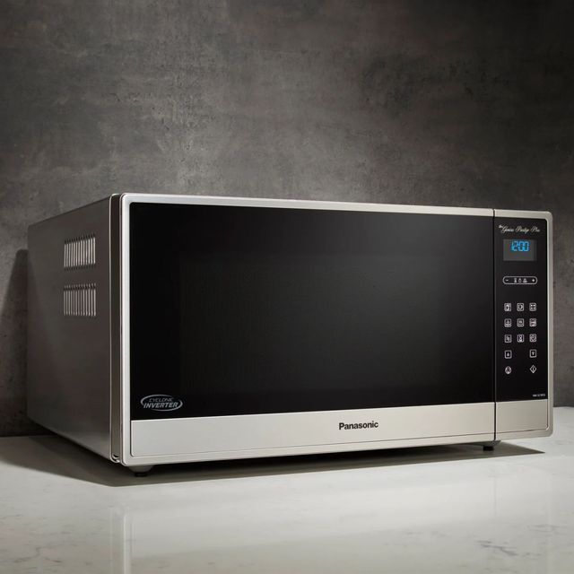 Panasonic® 1.6 Cu. Ft. Fingerprint Proof Stainless Steel Countertop Microwave-4