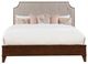 Century® Customizable Details Case Burbank King Wood Trim Upholstered Panel Bed-1