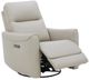 Liberty Furniture Remi Istria Khaki Leather Single Glider Power Recliner-1