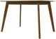 Armen Living Amaris 5-Piece Sand/Walnut Dining Set-3