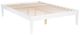 Powell® Portix White Youth Full Simple Bed-0