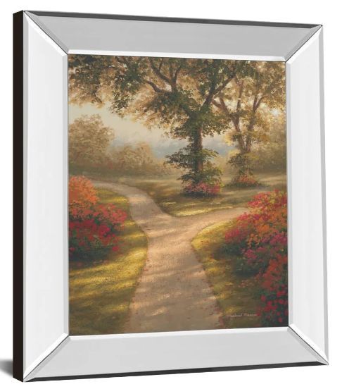 Classy Art Morning Light Il by Michael Marcon Mirror Framed Wall Art-1