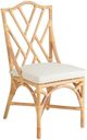 Crestview Collection Capri 2-Piece Cream/Light Natural Tan Dining Chair Set-0
