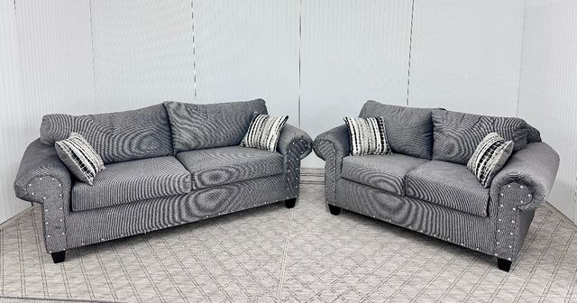 Faith Sofa and Loveseat Set in Tupelo Topaz-0