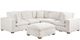 Coaster® Lakeview 6-Piece Ivory Upholstered Modular Sectional Sofa-0