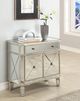 Powell® Milan Gray Mirrored Console-1