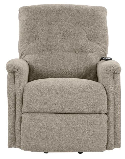 La-Z-Boy® Billie Bronze Wicker Power Lift Recliner-1
