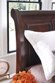 Millennium® By Ashley Porter Rustic Brown Queen Sleigh Bed-4