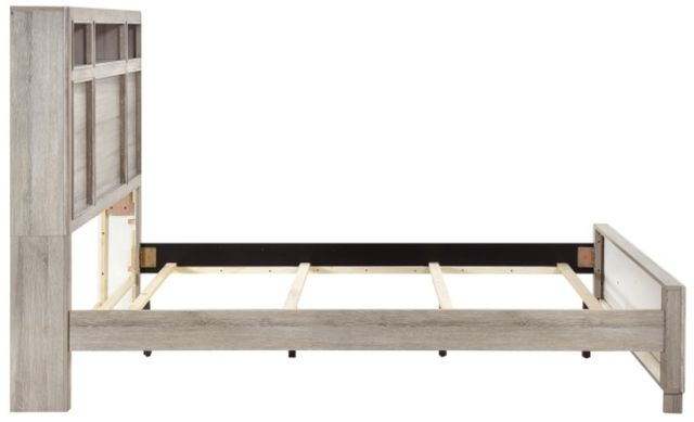 Homelegance® Everett Gray California King Storage Panel Bed-3