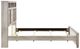 Homelegance® Everett Gray California King Storage Panel Bed-3