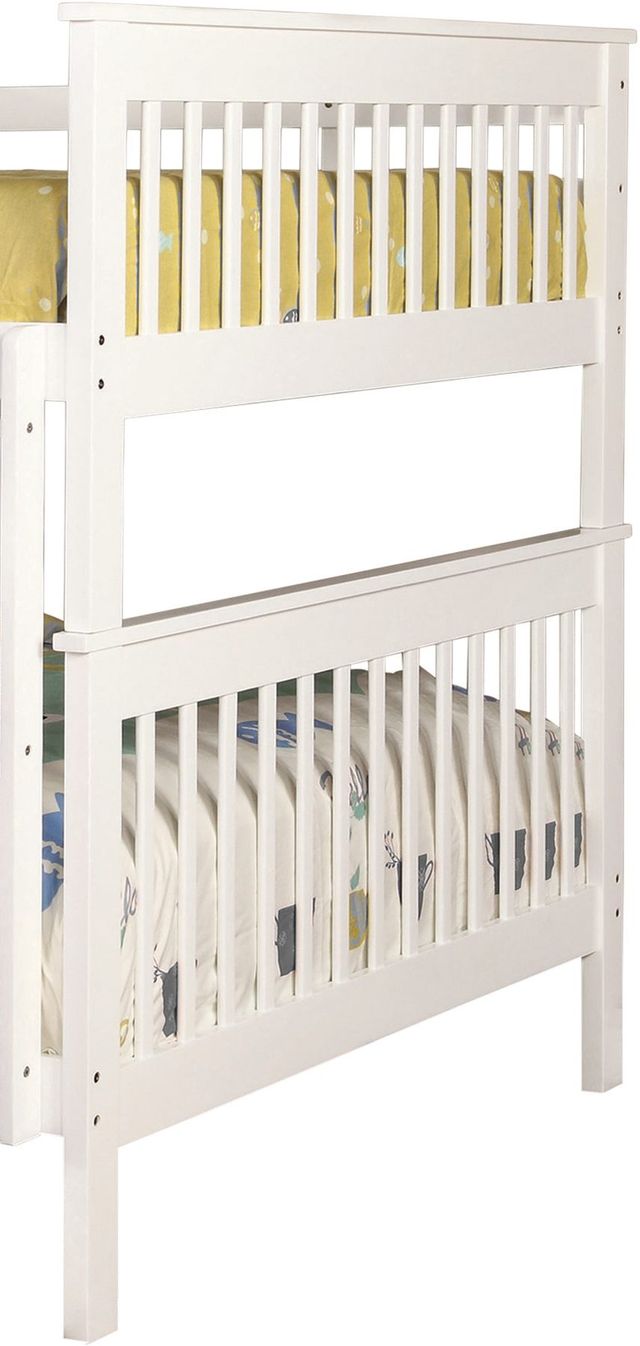 Coaster® Chapman White Twin Headboard and Footboard-0
