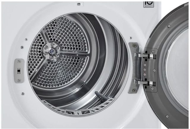 LG 4.2 Cu. Ft. White Front Load Ventless Electric Dryer-6
