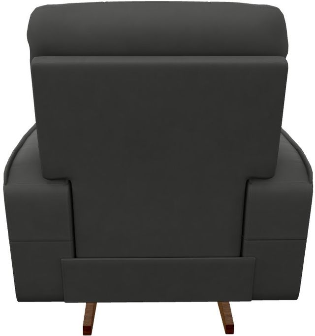La-Z-Boy® Maddox Slate Leather Power Rocking Recliner with Headrest-3