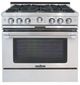 Capital Cooking™ Culinarian 36" Stainless Steel Pro Style Gas Range-0