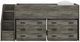 Signature Design by Ashley® Frandern Warm Gray Youth Twin Loft Bed with Drawer Storage-2