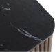 Fairfield® Dimitri Kafe Console Table with Galaxy Black Marble Top-4