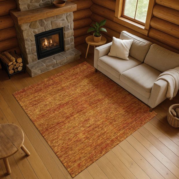 Dalyn™ Rug Company Soft Essentials SE1 Terracotta 5'x8' Area Rug-1
