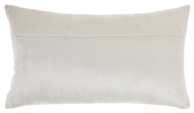 Nourison Home™ Sofia Ivory Beaded Stripes Throw Pillow-1