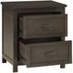 Mazin Furniture Hebron Dark Cherry Nightstand-1