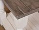 Horizon Home® Bay View Brown End Table with Off-White Base -1