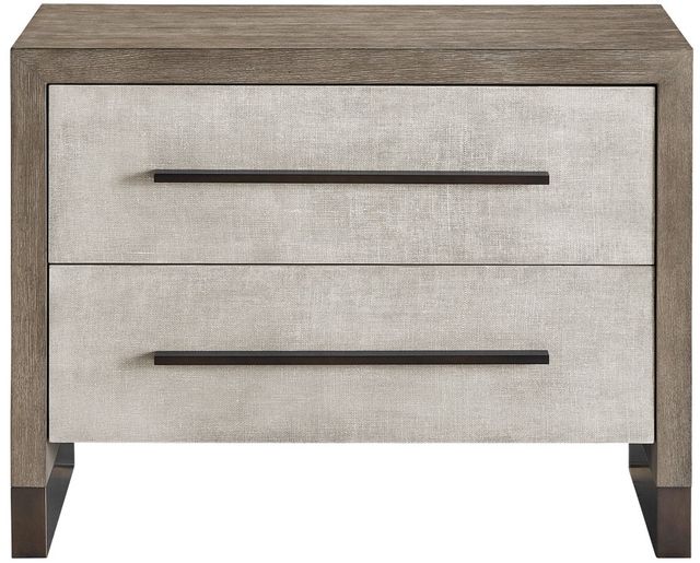 Universal Explore Home™ Vista Taupe/Weathered Oak Nightstand-2