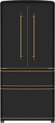 FORNO® Luigi 33" 17.9 Cu. Ft. Black Counter Depth French Door Refrigerator-0