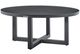Armen Living Menorca 3-Piece Gray/Dark Gray Aluminum/Fabric Outdoor Conversation Set-4