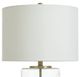 Stylecraft Clear Dimpled Table Lamp-1