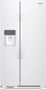 Whirlpool® 21.4 Cu. Ft. White Side-By-Side Refrigerator