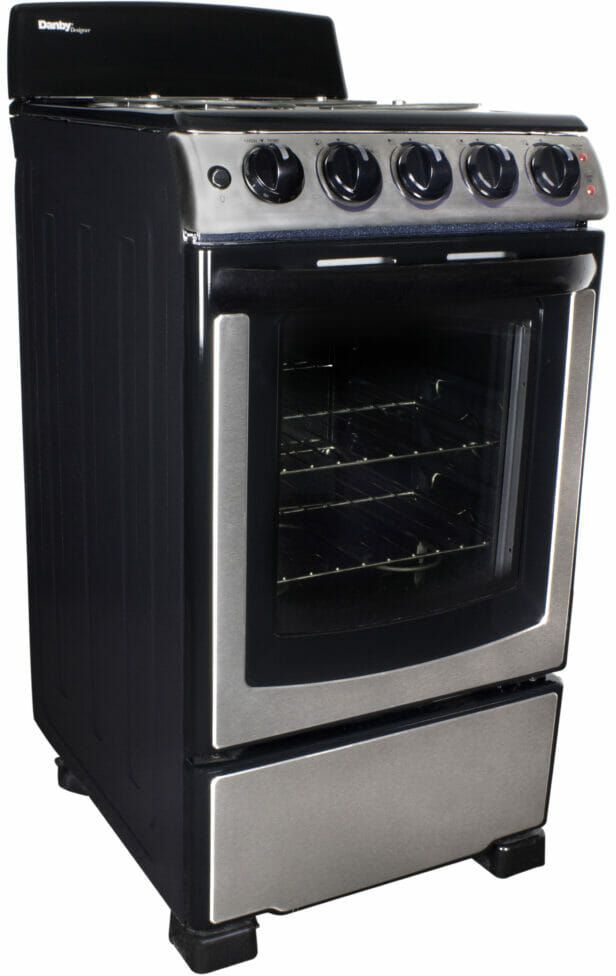 Danby® 20" Stainless Steel Freestanding Electric Range-1