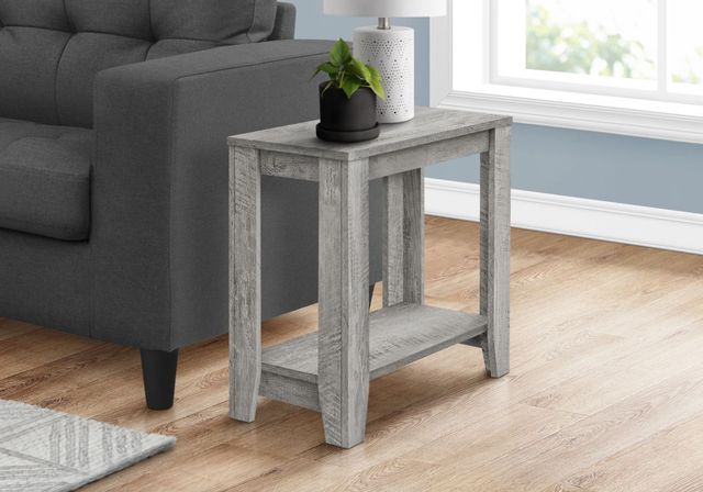 Monarch Specialties Inc. Industrial Gray Accent Table-3