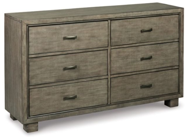 Signature Design by Ashley® Arnett 2-Piece Gray King Bookcase Bed Set-2