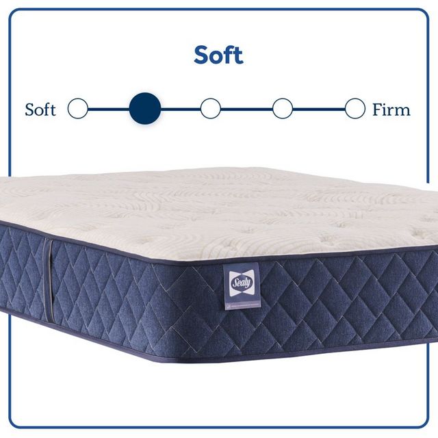 Sealy® Dream Waves 12.5" Wrapped Coil Soft Tight Top Queen Mattress-4