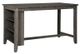 Signature Design by Ashley® Caitbrook 5-Piece Gray Counter Height Dining Set-1