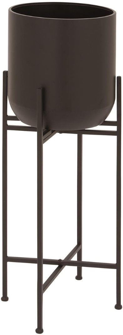 Deco Marche Black 36" Planter-0