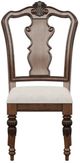 Bernards Coventry Beige/Brown Upholstered Side Chair-2