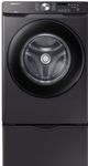 Samsung 5.2 Cu.Ft. Black Front Load Washer-2