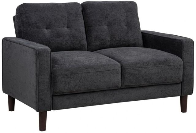 Coaster® Bowen II Steel Gray Upholstered Loveseat-0