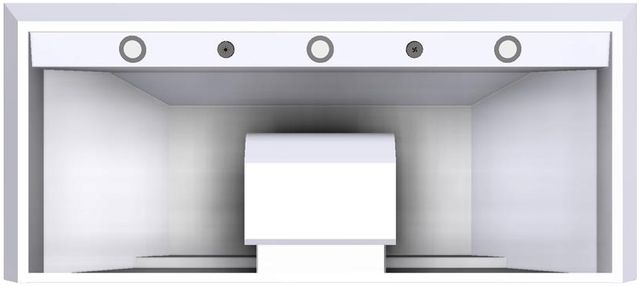 Vent-A-Hood® 48" White Euro Style Wall Mounted Range Hood-2