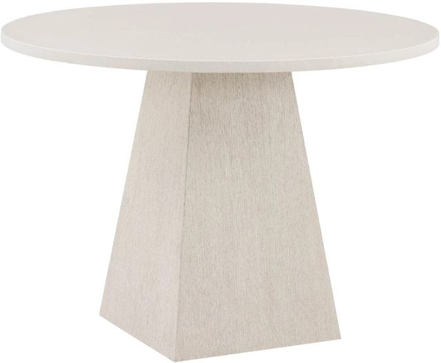 Universal Explore Home™ Modern-Mist & Veil White Dining Table with Mist Base-0