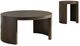 Coaster® Sweeney 2-Piece Dark Walnut Occasional Table Set-0