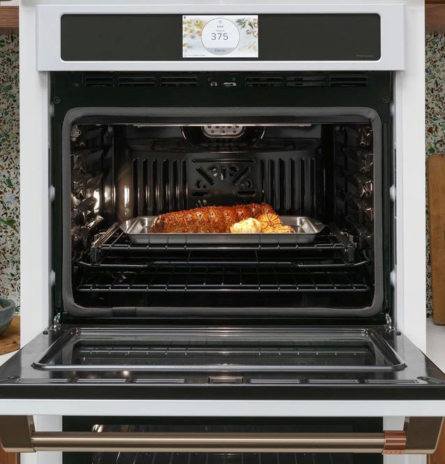 Café™ Professional Series 30" Matte White Double Electric Wall Oven-4