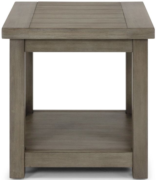 homestyles® Mountain Lodge Gray End Table-3