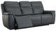 Flexsteel® Sawyer Dark Blue Power Reclining Sofa with Power Headrests and Lumbar-1