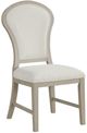 New Classic® Home Furnishings Gwendolyn Cerused Taupe Dining Side Chair-0